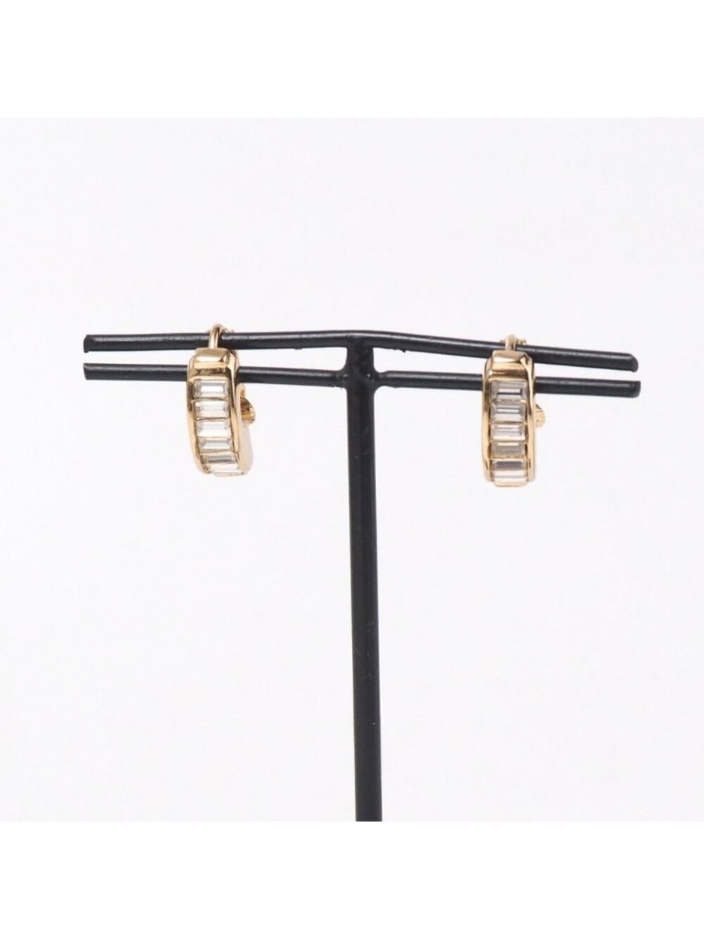 Dior Vintage Earrings Decoration Gold